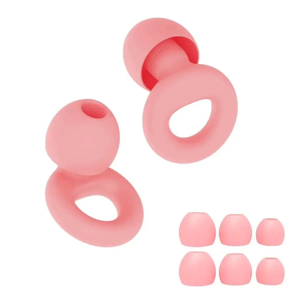 Concert Ear Plugs, High Fidelity Noise Cancelling Silicone Ear Plugs, Reusable Ear Plugs for Musicians, , Focus and Sleep