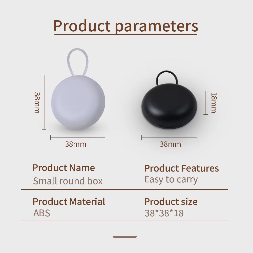 Soundproof Earplug Storage Compartment Sleep Earplug Storage Box Noise Reduction Earplug Storage Compartment