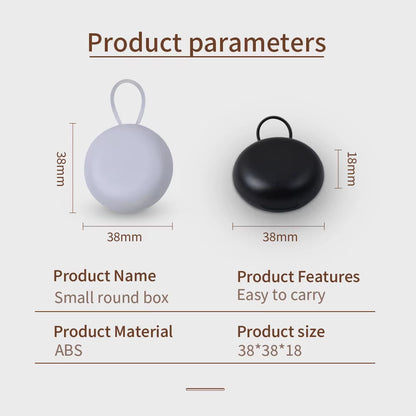 Soundproof Earplug Storage Compartment Sleep Earplug Storage Box Noise Reduction Earplug Storage Compartment
