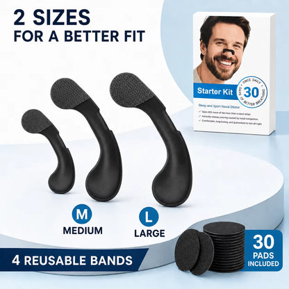 Cross-Border Bestseller Anti-Snoring Nasal Strips New Adhesive-Enhanced Magnetic Versionyour Go-To Tool Natural Non-Medical